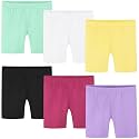 Ruisita 6 Pack Toddler Girls Cotton Bike