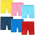 Ruisita 6 Pack Toddler Girls Cotton Bike