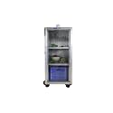 Subjee Cooler 165 Litres | For Vegetable Fruit Storage Natural Cooling Use | Clay Chamber Water Evaporation Cooling System Stand Unit | Portable Storage Cabinet For Home Kitchen Use
