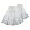 RULTA Women's 50s Vintage Petticoat 26" Crinoline Rockabilly Tutu Skirt Slip S-L…