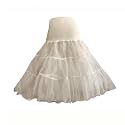 RULTA Women's 50s Vintage Petticoat 26" Crinoline Rockabilly Tutu Skirt Slip S-L…
