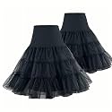 RULTA Women's 50s Vintage Petticoat 26" Crinoline Rockabilly Tutu Skirt Slip S-L…