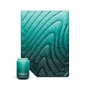 Rumpl Fleece Puffy Blanket with Fleece Liner and Weather Resistant Shell, Throw, Jade Fade
