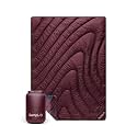 Rumpl Fleece Puffy Blanket, Throw, Puzzled Fig