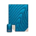 Rumpl Fleece Puffy Blanket, Throw, Seascape Cream