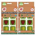 Mosquito Repellent Patches For Kids - 30 Patches - Pack of 2 - Deet-Free - Waterproof - Natural