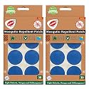 100% Natural Mosquito Repellent Patches For Babies - 30 Patches -Aqua Pack of 1 - |24-Hour Protection| DEET-Free, Citronella &amp; Lemongrass Oil| Protects from Dengue, Chikungunya &amp; Malaria