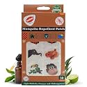New Animal Anti-Mosquito Patches for Babies, 30 count | Natural Protection from Disease Spreading Mosquitoes | 24 Hours of Protetcion | Free from DEET, Alcohol and Stains