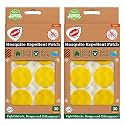 100% Natural Mosquito Repellent Patches For Babies - 30 Patches -Yellow Pack of 2 - |24-Hour Protection| DEET-Free, Citronella &amp; Lemongrass Oil| Protects from Dengue, Chikungunya &amp; Malaria