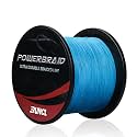 RUNCL PowerBraid Fishing Line 4/8/9 Strands, Braided Fishing Line 300/500/1000Yds - Seamless Weaving Tech, Enhanced Coating Tech, Zero Stretch, High Sensitivity, Smaller Diameter - Braid Line 15-115LB
