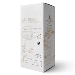 rungajaun earl grey de la creme black tea 50gms earl grey tea box of 25 pyramid tea bags premium earl grey tea whole leaf 100 natural made blended with bergamot amp vanilla