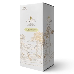 rungajaun jasmine tea 50gms jasmine blended tea box of 25 pyramid tea bags black tea whole leaf jasmine tea 100 natural jasmine flower jasmine whole leaves crme black tea assam black tea whole leaf