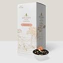 Rungajaun Regal Badam Tea 50gms, Almond Tea, Badam Black Tea Box of 25 Pyramid Tea Bags, Blended Badam Tea with 100% Natural Ingredients Ginger, Saffron &amp; Lemongrass, Nilgiri Tea, Badam Tea Orthodox