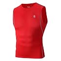 Runhit Sleeveless Compression Shirt Men Tank Top Athletic Muscle Shirts for Men