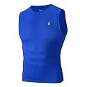 Runhit Sleeveless Compression Shirt Men Tank Top Athletic Muscle Shirts for Men