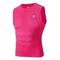Runhit Sleeveless Compression Shirt Men Tank Top Athletic Muscle Shirts for Men