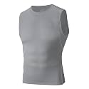 Runhit Sleeveless Compression Shirt Men Tank Top Athletic Muscle Shirts for Men