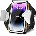 Running Armband 3D Design Sweat Resistant Running Phone Holder Up to 6.9"