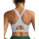 RUNNING GIRL High Impact Sports Bras for Women, High Support Running Adjustable Workout Sports Bras with Sewn in Pads