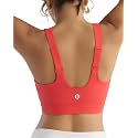 RUNNING GIRL Adjustable Straps High Impact Sports Bra for Women,High Support Workout Sports Bras with Sewn in Pads