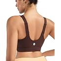 RUNNING GIRL Adjustable Straps High Impact Sports Bra for Women,High Support Workout Sports Bras with Sewn in Pads