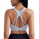 RUNNING GIRL High Impact Sports Bras for Women, High Support Running Adjustable Workout Sports Bras with Sewn in Pads