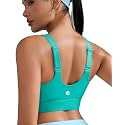 RUNNING GIRL Adjustable Straps High Impact Sports Bra for Women,High Support Workout Sports Bras with Sewn in Pads