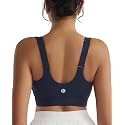 RUNNING GIRL Adjustable Straps High Impact Sports Bra for Women,High Support Workout Sports Bras with Sewn in Pads