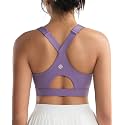 RUNNING GIRL High Impact Sports Bras for Women, High Support Running Adjustable Workout Sports Bras with Sewn in Pads