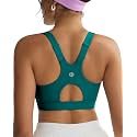 RUNNING GIRL High Impact Sports Bras for Women, High Support Running Adjustable Workout Sports Bras with Sewn in Pads