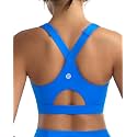 RUNNING GIRL High Impact Sports Bras for Women, High Support Running Adjustable Workout Sports Bras with Sewn in Pads