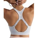 RUNNING GIRL Adjustable Straps High Impact Sports Bra for Women,High Support Workout Sports Bras with Sewn in Pads