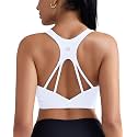 RUNNING GIRL High Impact Sports Bras for Women, High Support Running Adjustable Workout Sports Bras with Sewn in Pads