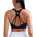 RUNNING GIRL High Impact Sports Bras for Women, High Support Running Adjustable Workout Sports Bras with Sewn in Pads