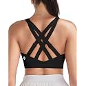 RUNNING GIRL High Impact Sports Bras for Women, High Support Running Adjustable Workout Sports Bras with Sewn in Pads