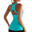 RUNNING GIRL Tank Tops with Built in Bras,Workout Racerback Tank Tops for Women Athletic Yoga Top