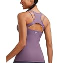 RUNNING GIRL Tank Tops with Built in Bras,Workout Racerback Tank Tops for Women Athletic Yoga Top