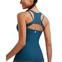 RUNNING GIRL Tank Tops with Built in Bras,Workout Racerback Tank Tops for Women Athletic Yoga Top