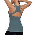 RUNNING GIRL Tank Tops with Built in Bras,Workout Racerback Tank Tops for Women Athletic Yoga Top