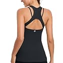 RUNNING GIRL Tank Tops with Built in Bras,Workout Racerback Tank Tops for Women Athletic Yoga Top