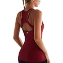 RUNNING GIRL Tank Tops with Built in Bras,Workout Racerback Tank Tops for Women Athletic Yoga Top