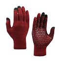 Running Gloves for Men, Warm Soft Texting Winter Gloves for Women,Knit Stretchy Touch Screen Glove for Cycling
