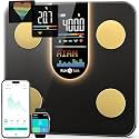 RunStar Scale for Body Weight, Smart Scale with 8-in-1 VA Display, High Precision Bathroom Digital Scale for Body Weight Heart Rate BMI Body Fat 22 Body Composition Sync APP, FSA&HSA Eligible