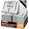 RUNSUNSPRI Car Sound Deadening 80 mil 36 sqft Sound Deadening Mat