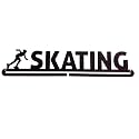 Skating Medal Hanger - Black (56 cm x 13 cm)