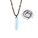 Runyangshi Opal Healing Crystal Pendants Double Pointed