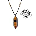 Runyangshi Tiger39s Eye Healing Crystal Pendants Double