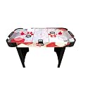 RUP Air Hockey Table, 4ft Electric Powered, Digital Scoreboard, 2 Players Game Set with Pucks and Pushers