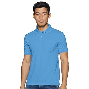 rupa bumchums men super combed cotton solid half sleeve club collar polo regular fit t-shirt with chest pocket