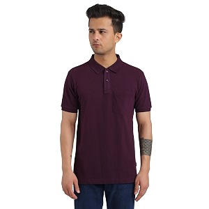 rupa bumchums men super combed cotton solid half sleeve club collar polo regular fit t-shirt with chest pocket